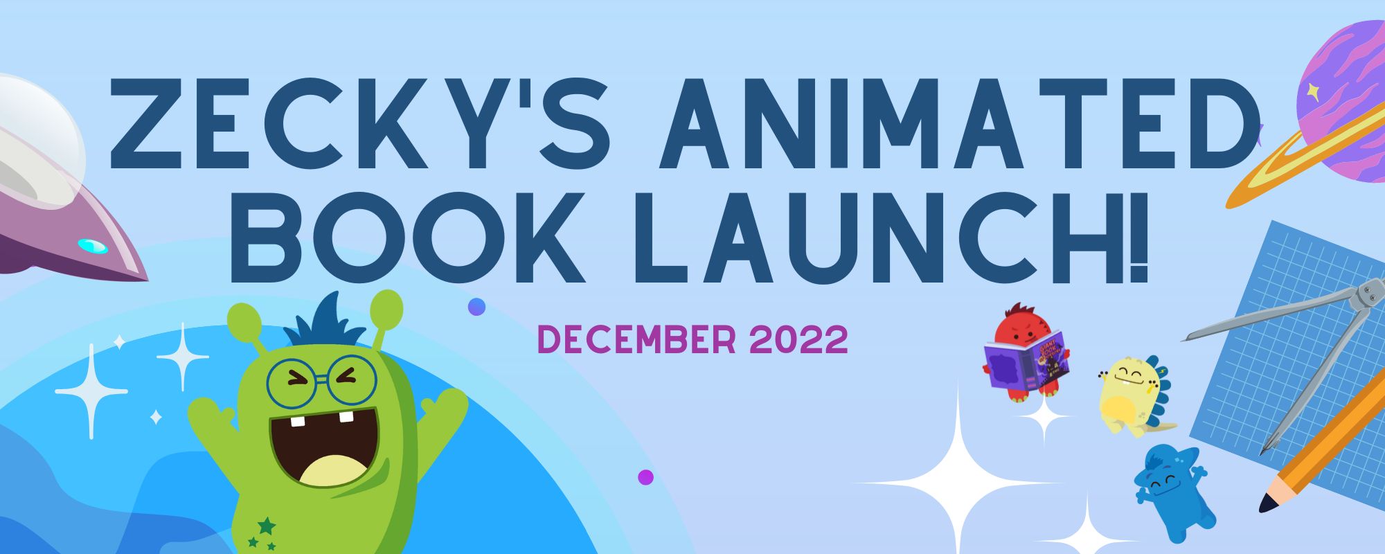 Zecky’s Animated Book Launch